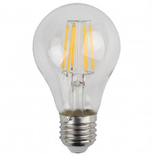 Лампа светодиодная филаментная ЭРА E27 7W 4000K прозрачная F-LED A60-7W-840-E27 Б0043447