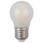 Лампа светодиодная филаментная ЭРА E27 5W 2700K матовая F-LED P45-5W-827-E27 frost Б0027931