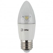 Лампа светодиодная ЭРА E27 7W 2700K прозрачная LED B35-7W-827-E27-Clear Б0028480