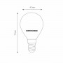 Лампа светодиодная Elektrostandard E14 7W 3300K матовая 4690389041525