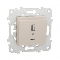 Выключатель карточный Schneider Electric Unica New NU528344