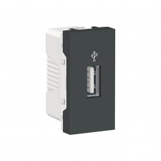 Розетка компьютерная USB Schneider Electric Unica New Modular NU342954