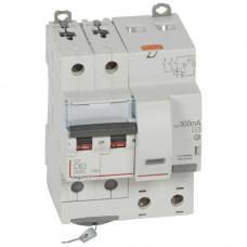 Выключатель автоматический дифференциального тока Legrand DX3 2П C50А 30MА-АC 4м 411163