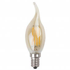 Лампа светодиодная филаментная ЭРА E14 5W 2700K золотая F-LED BXS-5W-827-E14 gold Б0027940