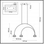 Подвесная люстра Odeon Light Arco 4100/3