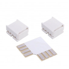 Соединитель Deko-Light Board connector set corner for 8mm Stripes, 4 pole, 1x Board connector corner 2x Board connector 940023