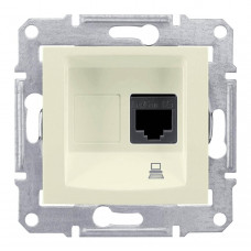 Розетка компьютерная RJ45 Schneider Electric Sedna STP SDN4500147