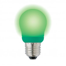 Лампа энергосберегающая Uniel E27 9W Green зеленая ESL-G45-9/GREEN/E27 03039