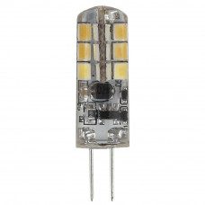 Лампа светодиодная ЭРА G4 1,5W 4000K прозрачная LED JC-1,5W-12V-840-G4 Б0033190
