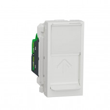 Розетка компьютерная RJ45 Schneider Electric Unica Modular Cat. 5e STP NU341218