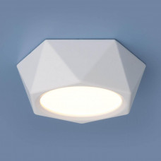 Потолочный светодиодный светильник Elektrostandard DLR027 6W 4200K белый матовый 4690389120695