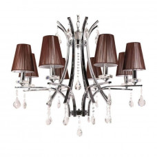 Подвесная люстра Lumina Deco Glamour LDP 66247-8 BR+CHR