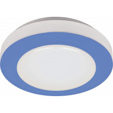 Светодиодный светильник накладной Feron AL539 тарелка 8W 6400K голубой
