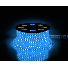 Cветодиодная LED лента Feron LS707, 60SMD(5050)/м 14.4Вт/м 50м IP68 220V синий
