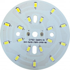 LB-1764, светодиодный модуль на алюм.плате, 9W 18 LED SMD5730 495Lm 6400K D63mm