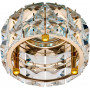 Светильник встраиваемый Feron CD4527 потолочный MR16 G5.3 прозрачно-золотистый