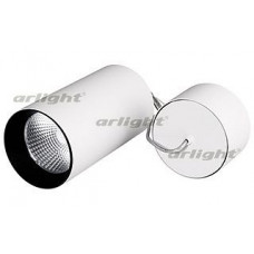 Подвесной светильник Arlight SP-POLO-R85-2-15W Warm White 40deg (White, Black Ring)