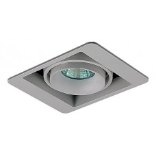 Встраиваемый светильник DL18615/01WW-SQ Silver Grey/Black