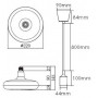 Подвесной светильник Horoz Electric Sembol HRZ00002175