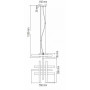 Подвесной светильник Horoz Electric Asfor HRZ00002298