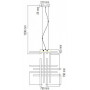 Подвесной светильник Horoz Electric Asfor HRZ00002299