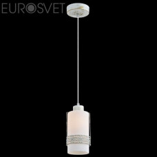 Подвесной светильник Eurosvet 50021/1 белый с золотом