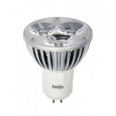 Лампа светодиодная GU5.3 230В 3Вт 4000K LB-112 25189 Feron