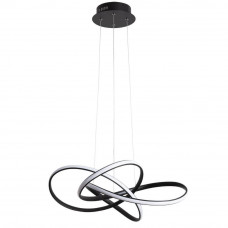 Подвесной светодиодный светильник Arte Lamp Swing A7040SP-4BK