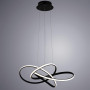 Подвесной светодиодный светильник Arte Lamp Swing A7040SP-4BK