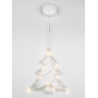 Подвесной светодиодный светильник «Ёлочка» Uniel ULD-H1620-010/STA/3AAA Warm White IP20 Xmas Tree UL-00007254