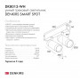 Трековый светодиодный светильник Denkirs Smart Spot DK8012-WH