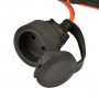 Удлинитель Uniel 1гн х 30м б/з UG /UCK-1N/2x0,75/30M/F IP44 Orange UL-00009866