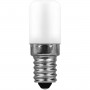 Лампа светодиодная Feron E14 2W 2700K Цилиндр Матовая LB-10 25295