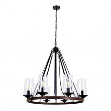 Подвесная люстра Arte Lamp Dalim A7014SP-8BK