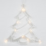 Подвесной светодиодный светильник «Ёлочка» Uniel ULD-H1620-010/STA/3AAA Warm White IP20 Xmas Tree UL-00007254