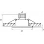 Встраиваемый светодиодный светильник Lightstar Acuto 070012