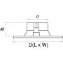 Встраиваемый светильник Lightstar Domino Quadro 214507