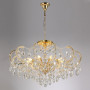 Подвесная люстра Crystal Lux Hollywood SP-PL10 Gold D1000