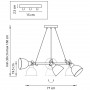 Подвесная люстра Lightstar Acrobata 761160