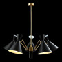 Подвесная люстра Crystal Lux Joven SP5 Gold/Black