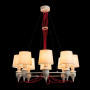 Люстра подвесная Arte Lamp A3325LM-8WH SERGIO