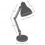 Настольная лампа Camelion KD-355 C01 14157