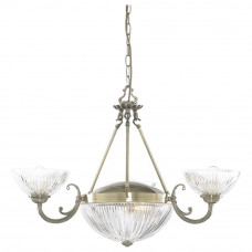 Подвесная люстра Arte Lamp Windsor Clear A3778LM-3-2AB