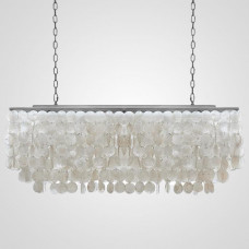 Подвесная люстра Imperium Loft Rectangle Shell Chandelier 2 Cascades 75535-22